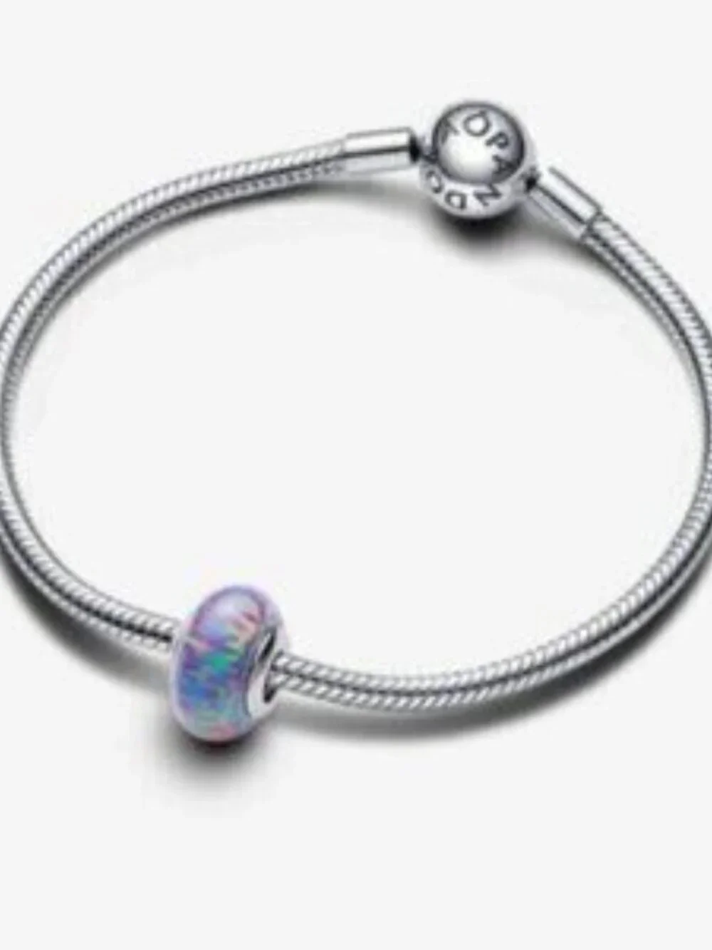 Pandora Multicolor Pastel Glass Murano Charm Bead